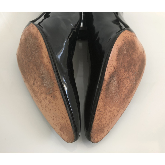 Vintage Yves Saint Laurent Patent Leather Pumps - Picture 8 of 8